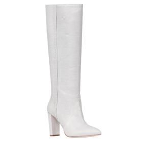 NEW PAIGE women's carmen boot in snake pearl